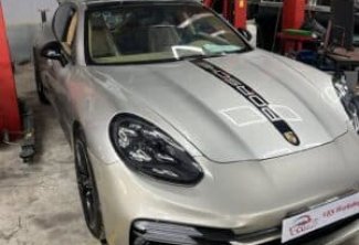 SỬA LỖI HỘP SỐ PORSCHE PANAMERA TẠI VES WORKSHOP