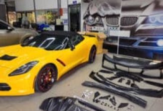 ĐỘ BODY KIT CHEVROLET CORVETTE TẠI VES WORKSHOP