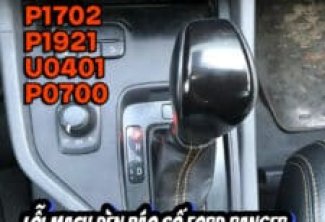 LỖI MẠCH CẦN SỐ FORD RANGER EVEREST BT 50