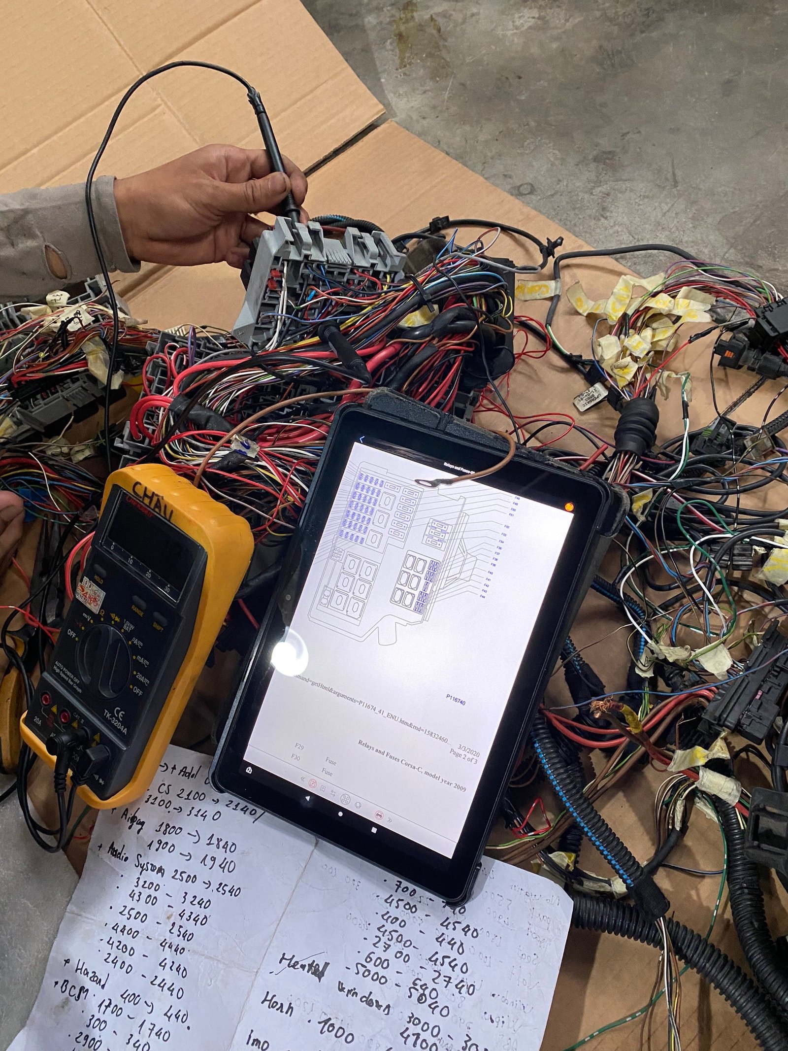 Sửa Chữa Hệ Thống Điện XE Opel Sửa Chữa Hệ Thống Điện-Điện Tử Ô Tô