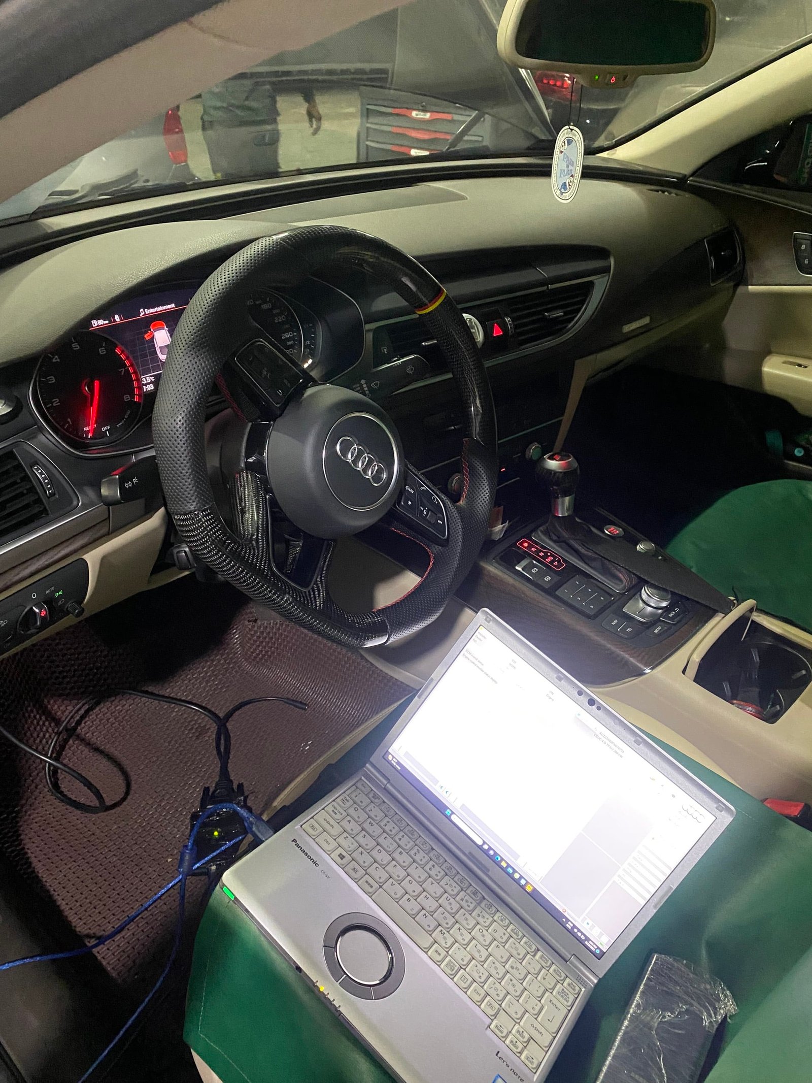 GARAGE CHUYÊN SỬA CHỮA THƯỚC LÁI XE AUDI TOÀN QUỐC 3 coding sau khi thay thế - sửa chữa thước lái audi