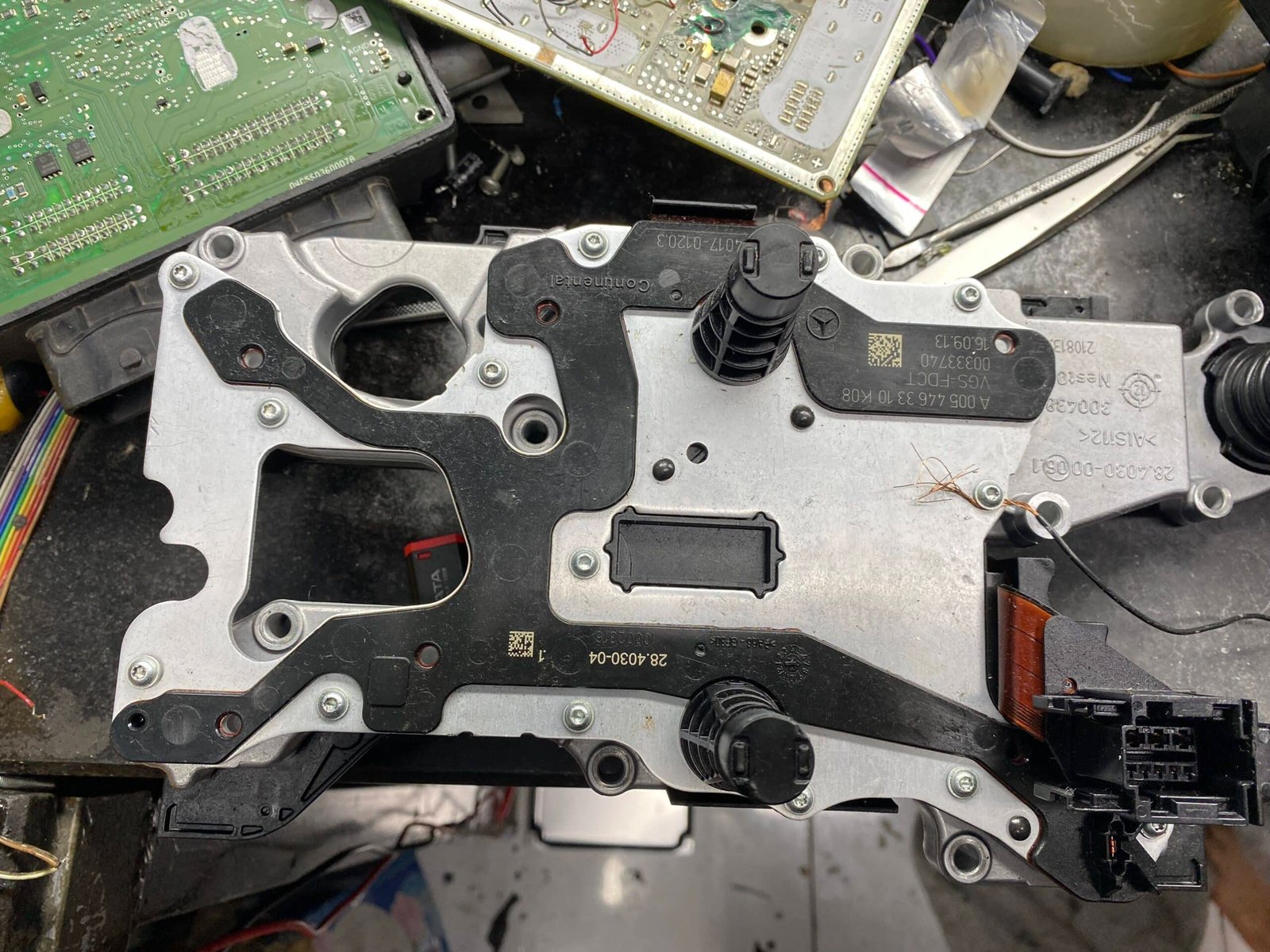 Sửa chữa mã lỗi P051300 trong hộp số FDCT xe Mercedes Benz