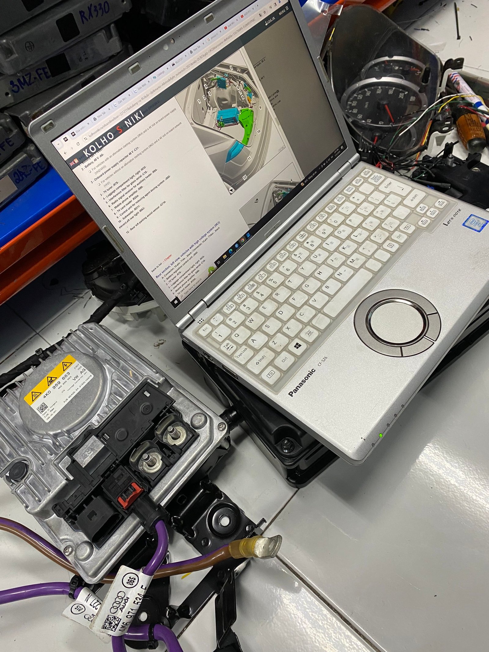 GARAGE VES CHUYÊN SỬA CHỮA LỖI ẮC QUY 48V TRÊN XE AUDI! 48V BATTERY 5 GARAGE VES CHUYÊN SỬA CHỮA LỖI ẮC QUY 48V TRÊN XE AUDI! 48V BATTERY