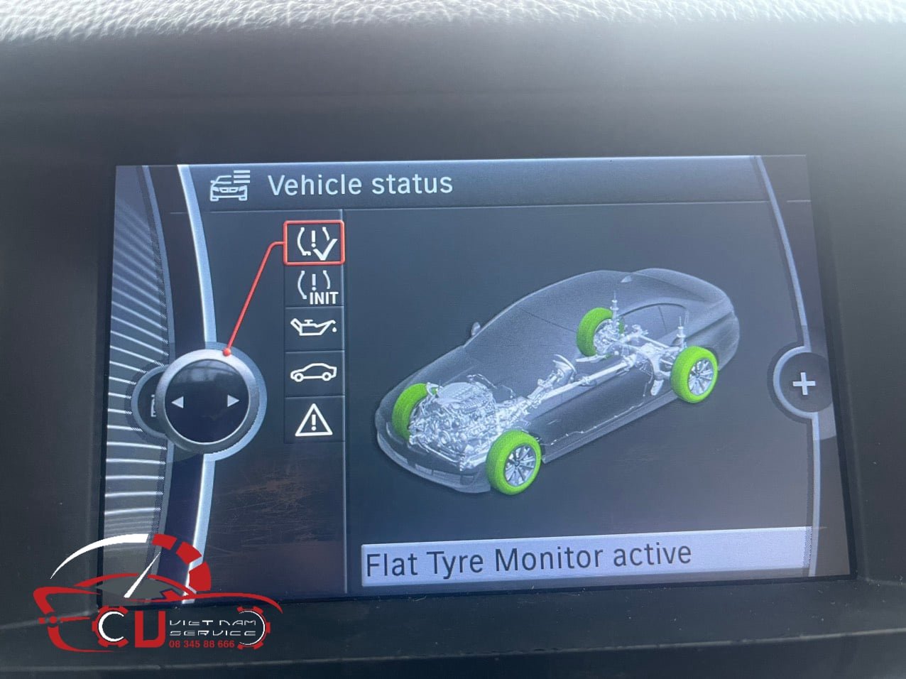 GARAGE VES - SỬA LỖI HIỂN THỊ THÔNG TIN CỦA MÀN HÌNH TRUNG TÂM BMW