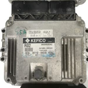 HỘP ĐIỀU KHIỂN ĐỘNG CƠ Ô TÔ ECU ECM HYUNDAI/KIA Mã phụ tùng ECU ECM  39110-04206 ECU KEFICO HYUNDAI/KIA 39110-04206 , 3911004206 9003060263KC MEG17.9.12.1