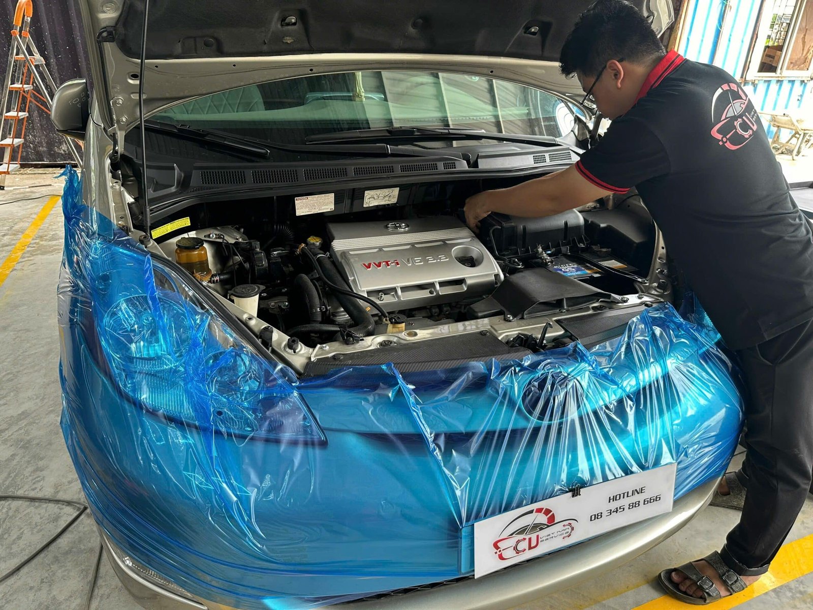 GARAGE CHUYÊN SỬA XE TOYOTA UY TÍN TPHCM