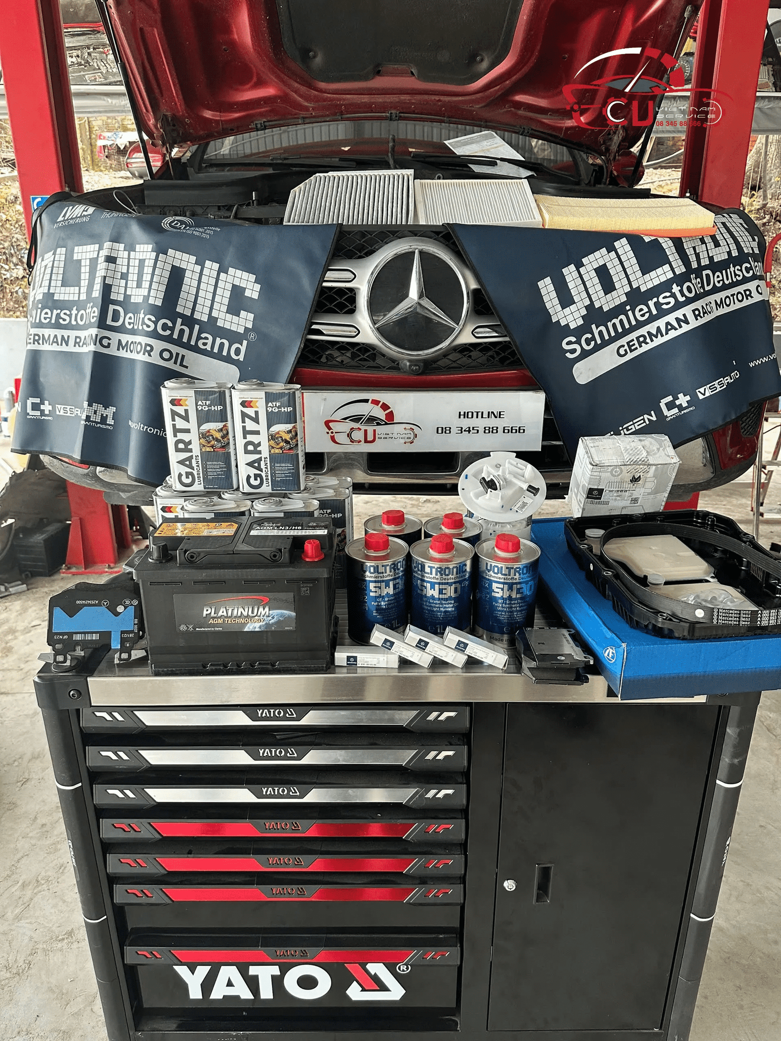 BẢO DƯỠNG XE Ô TÔ MERCEDES BENZ TẠI VES WORKSHOP