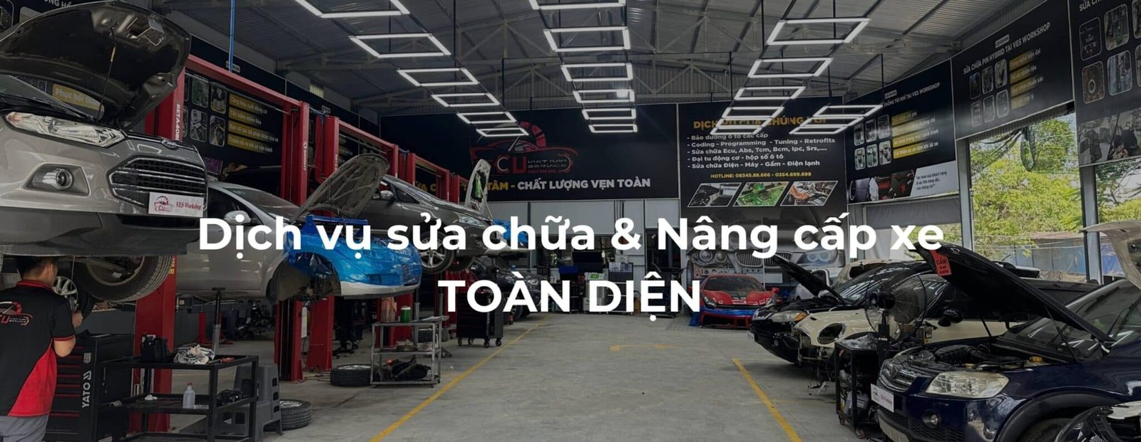 Dịch vụ sửa chữa & nâng cấp xe toàn diện VES Workshop