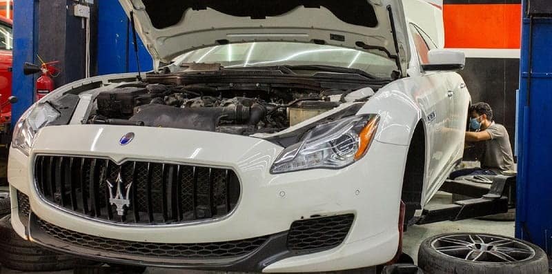 GARA CHUYÊN SỬA XE MASERATI UY TÍN TPHCM-VES WORKSHOP