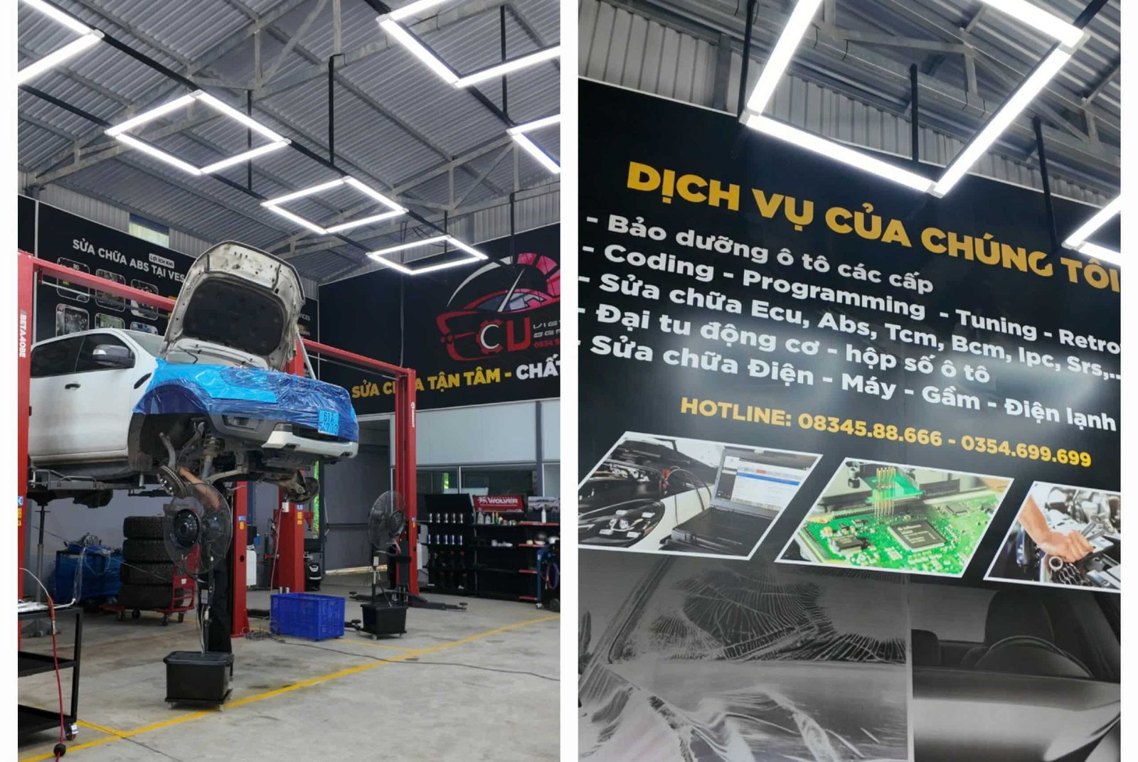 Dịch vụ thay thế phụ tùng xe chính hãng tại VES Workshop 