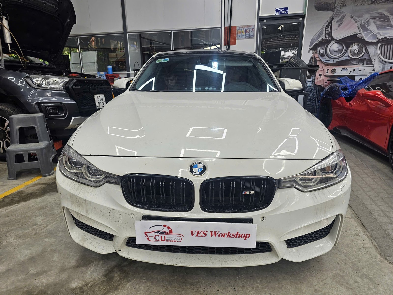 GARAGE CHUYÊN SỬA XE BMW UY TÍN TPHCM-VES WORKSHOP