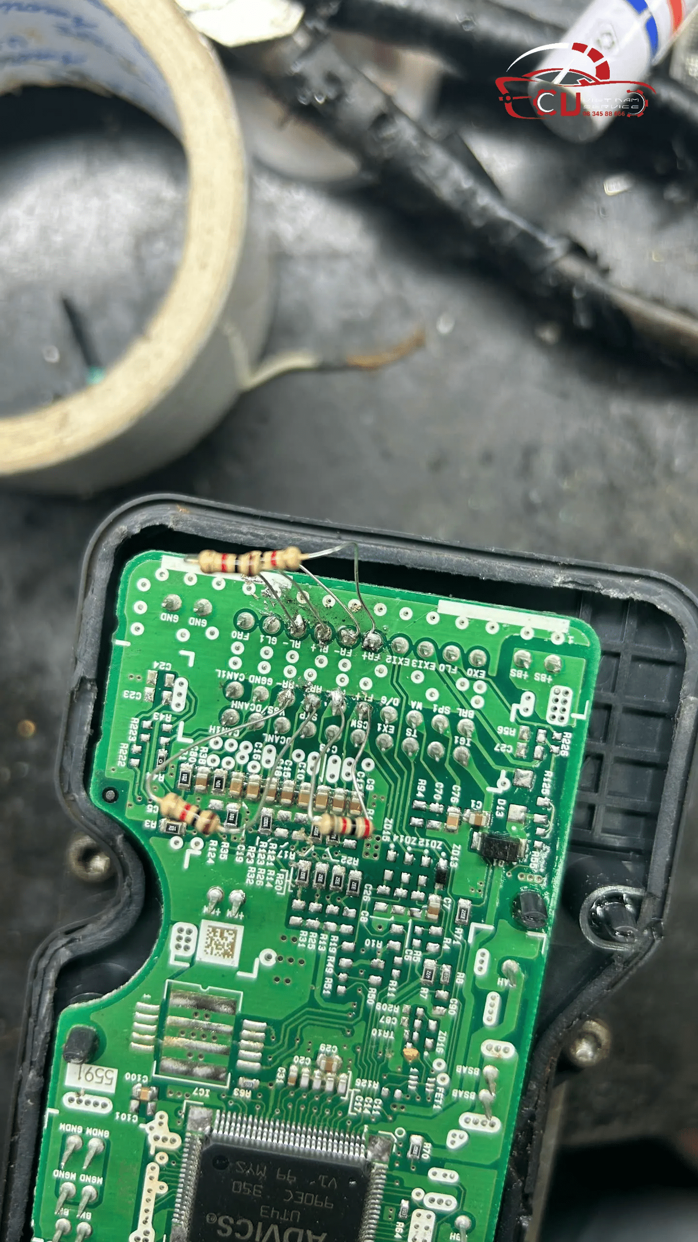 SỬA CHỮA HỆ THỐNG PHANH ABS MERCEDES-BENZ-HƯỚNG DẪN CHUYÊN NGHIỆP VS TOÀN DIỆN