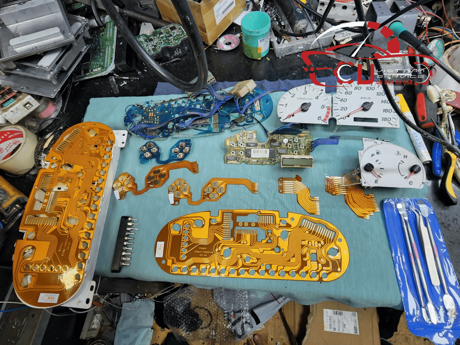 SỬA CHỮA ĐỒNG HỒ TAPLO XE FORD RANGER MAZDA BT50 2007 2014