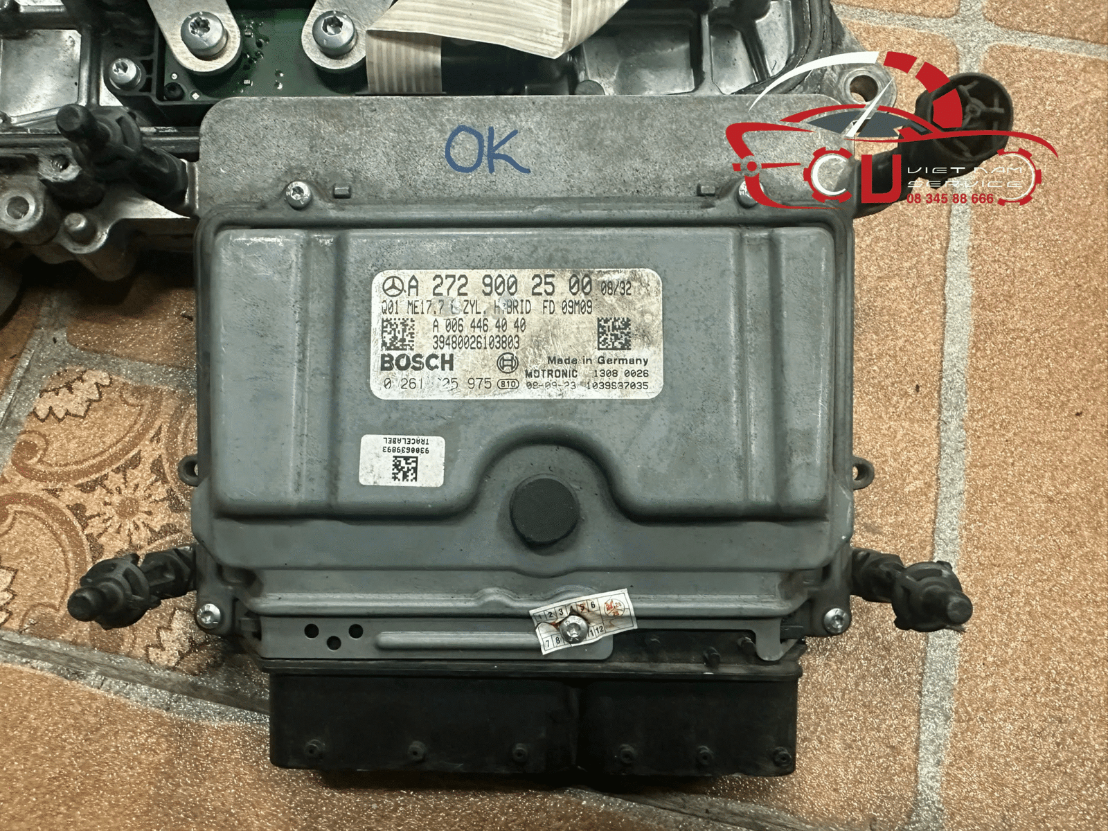 SỬA CHỮA LỖI HYBRID XE MERCEDES S400