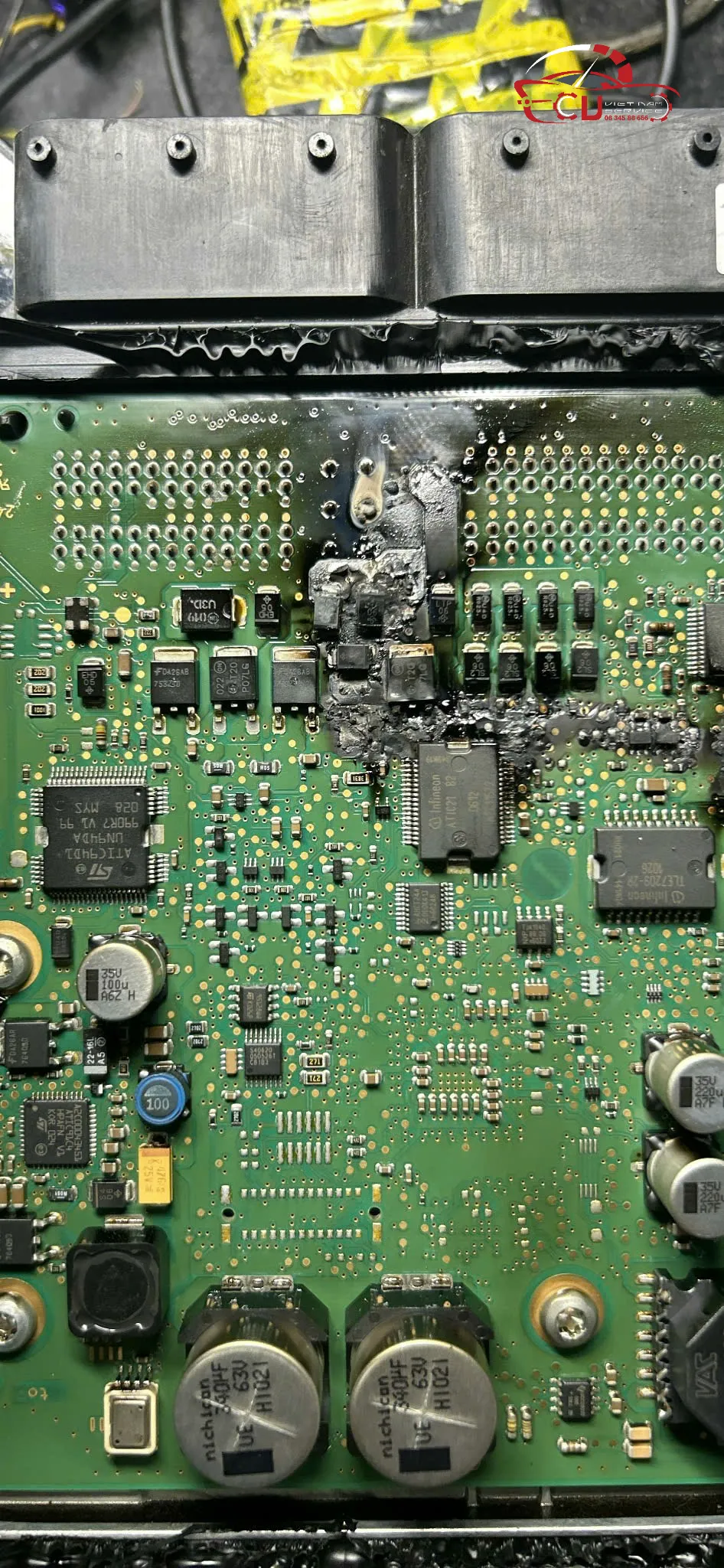 SỬA LỖI HỘP ECU ECM XE MERCEDES ME9.7 M273 2 SỬA LỖI HỘP ECU ECM XE MERCEDES ME9.7 M273