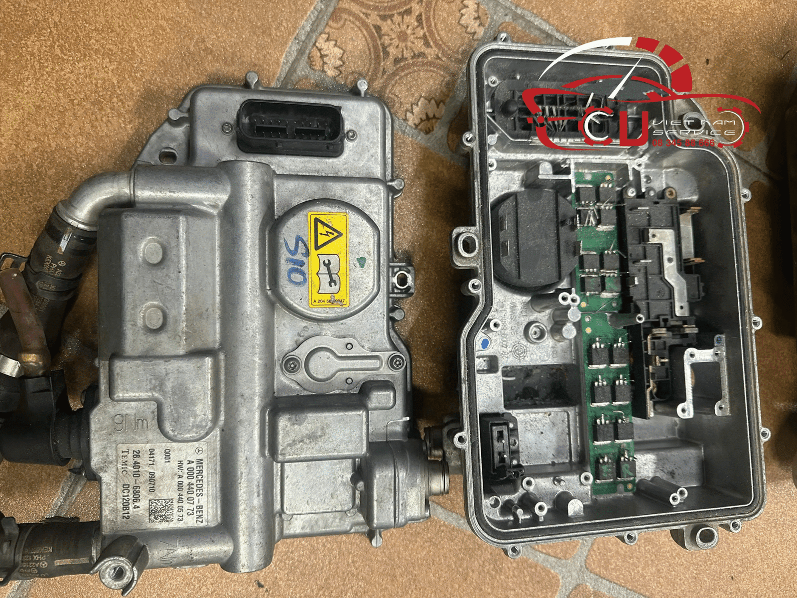 SỬA CHỮA LỖI HYBRID XE MERCEDES S400