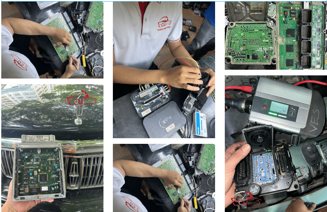 SỬA CHỮA HỘP ĐIỀU KHIỂN ECU ECM PCM ĐỘNG CƠ XE MAZDA