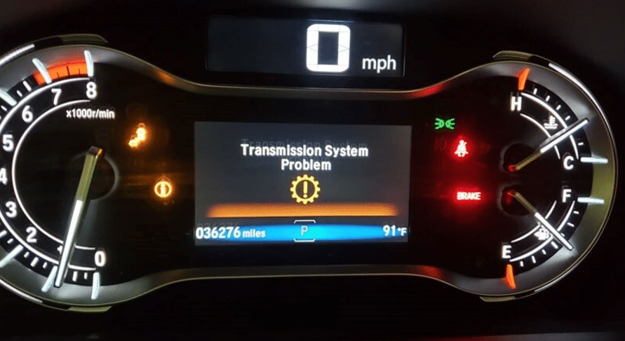 BÁO LỖI BÁNH RĂNG TRÊN TAPLO XE FORD RANGER