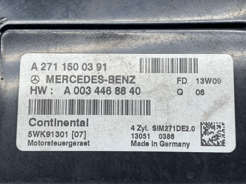 SỬA LỖI HỘP ECU SIM271DE XE MERCEDES BENZ 4 SỬA LỖI HỘP ECU SIM271DE XE Mercedes Benz