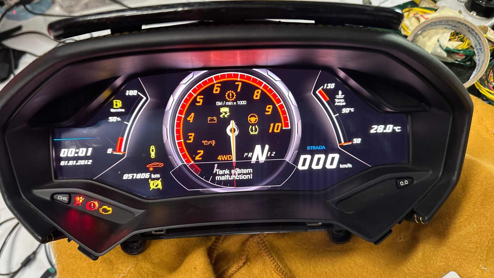 SỬA CHỮA ĐỒNG HỒ TAPLO XE SUZUKI TẠI TP.HCM 1 SỬA CHỮA ĐỒNG HỒ TAPLO XE SUZUKI