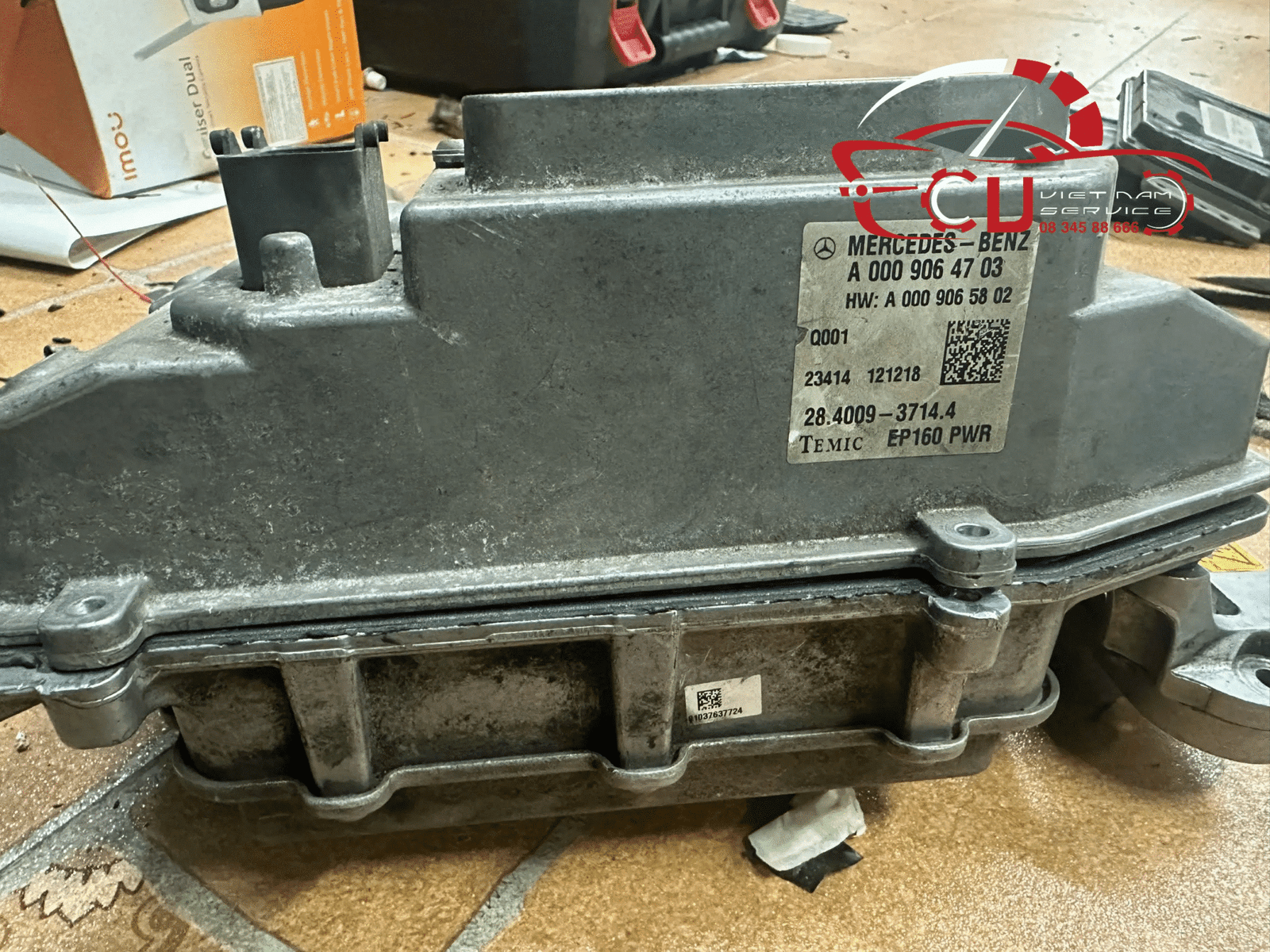 SỬA CHỮA LỖI HYBRID XE MERCEDES S400