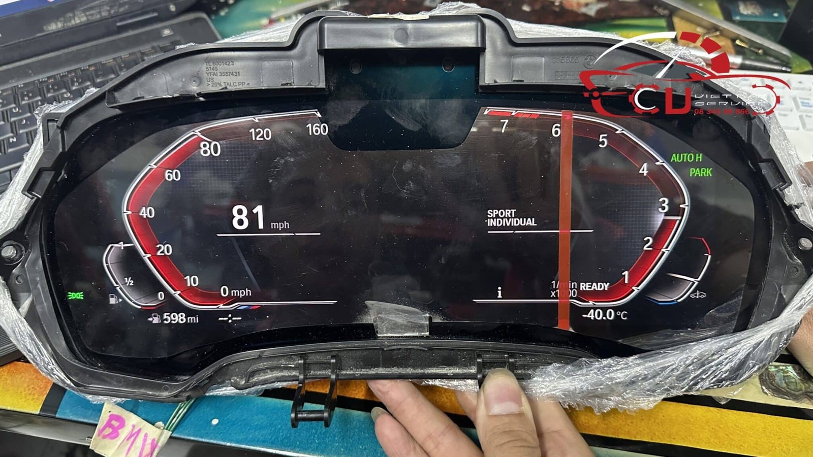 Dịch vụ sửa chữa đồng hồ táp lô IPC Lexus chuyên nghiệp, uy tín tại Ves Workshop