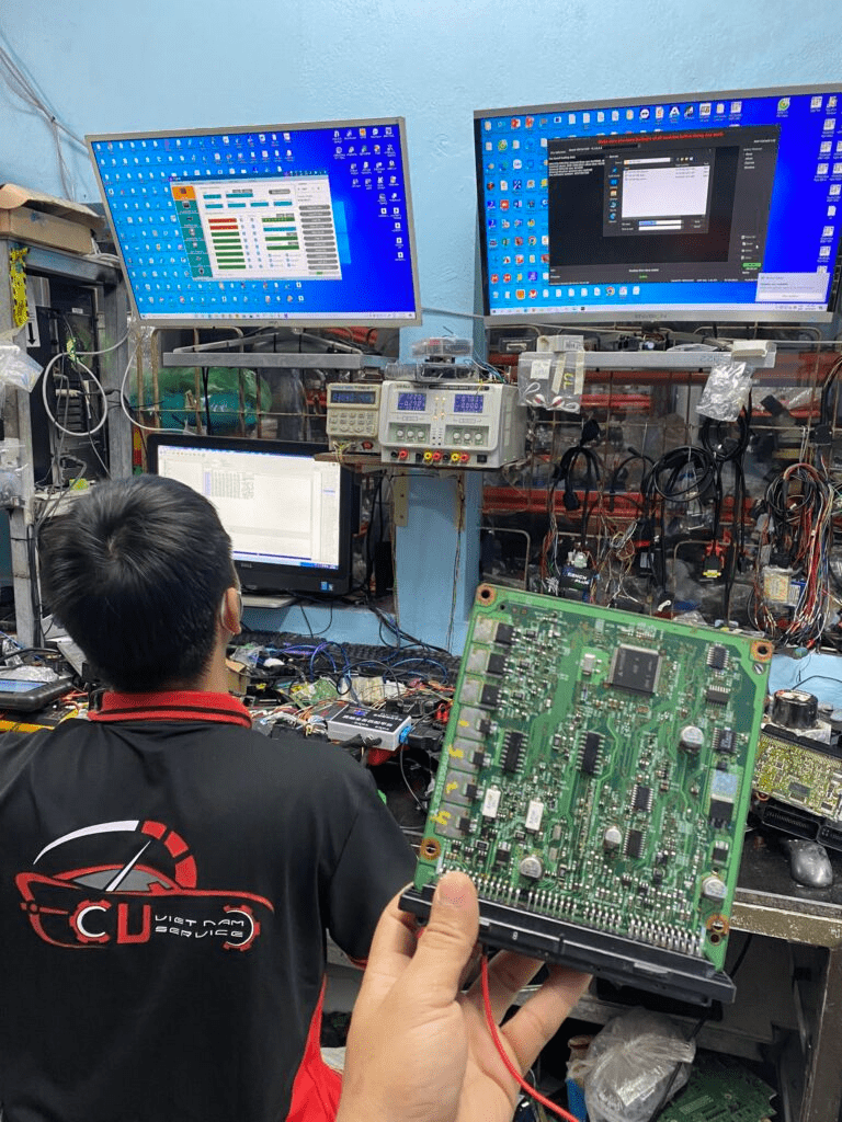 SỬA ECU ECM PCM TOYOTA UY TÍN - GARAGE SỬA TOYOTA CHUYÊN SÂU