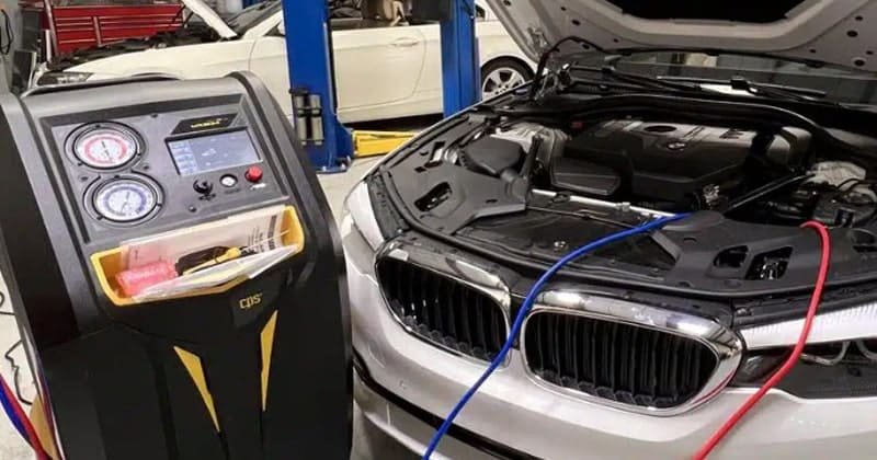 Dịch vụ bảo dưỡng, sửa chữa hệ thống điều hòa lạnh BMW tại Ves Workshop