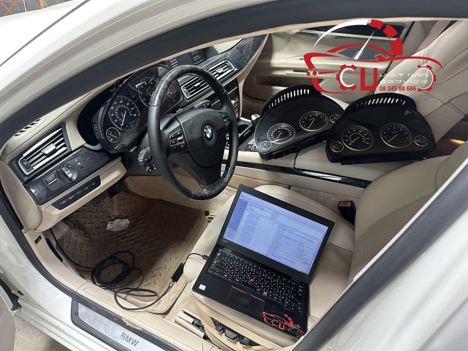 Ves Workshop nhận sửa đồng hồ táp lô IPC BMW các loại uy tín, chuyên nghiệp tại TPHCM