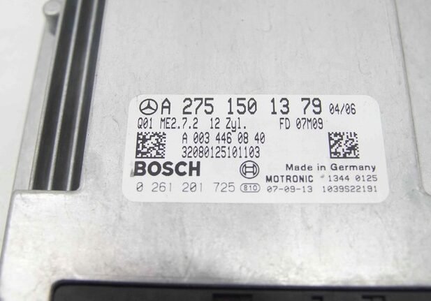 MÔ-ĐUN ĐIỀU KHIỂN ĐỘNG CƠ MERCEDES-BENZ MÃ PHỤNG TÙNG ECU ECM  A 275 150 13 79 ECU ECM MERCEDES-BENZ  A 275 150 13 79 , A2751501379 0 261 201 725 , 0261201725