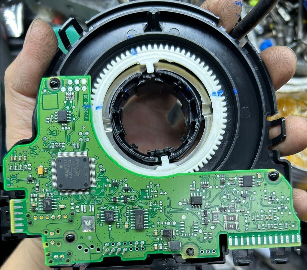 SỬA LỖI CẢM BIẾN GÓC LÁI AUDI MÃ LỖI 00778 01826 02546