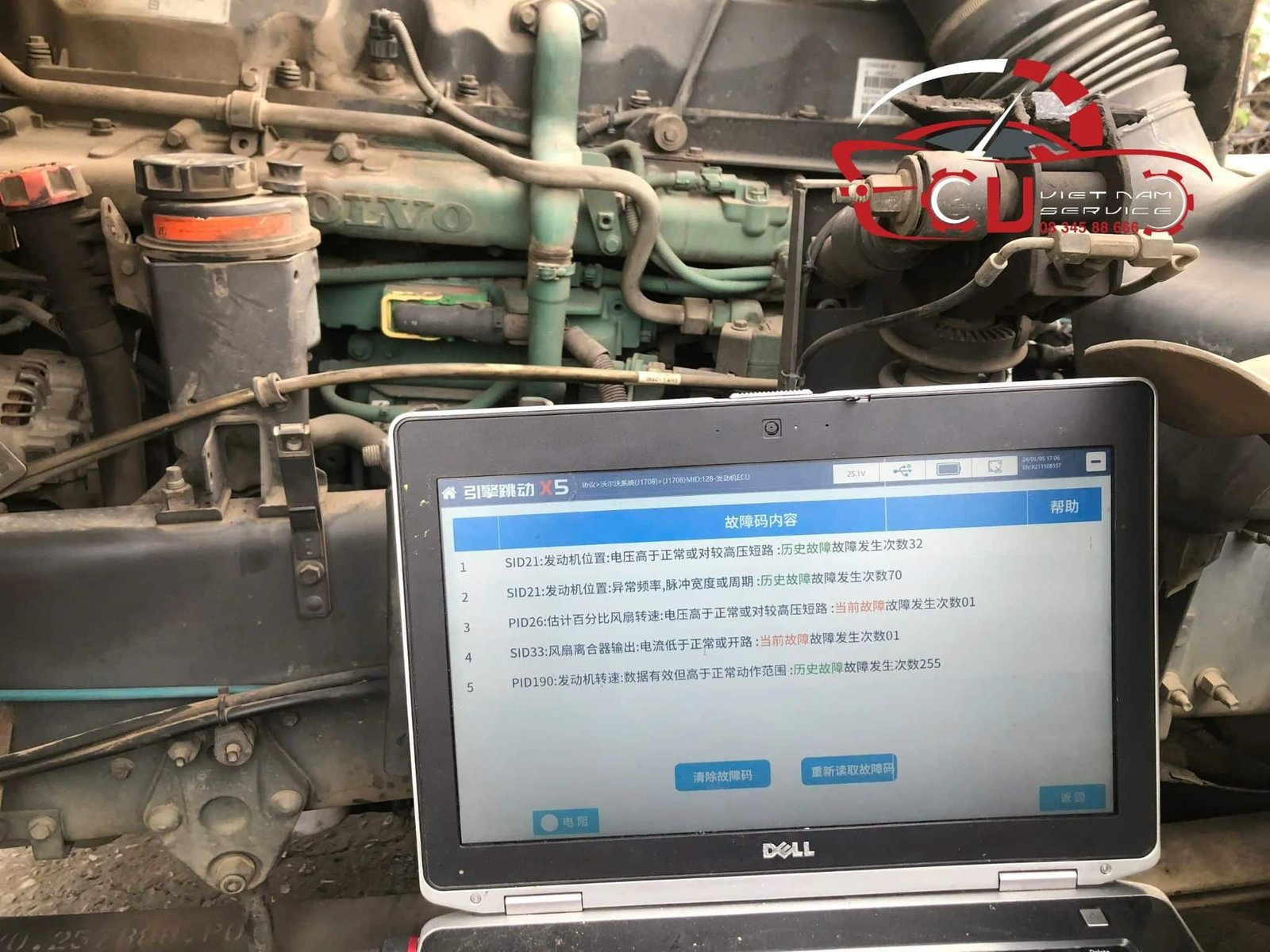 SỬA CHỮA LỖI HỘP ECU ĐỘNG CƠ XE VOLVO TẠI VES WORKSHOP 6 SỬA CHỮA LỖI HỘP ECU ĐỘNG CƠ XE VOLVO