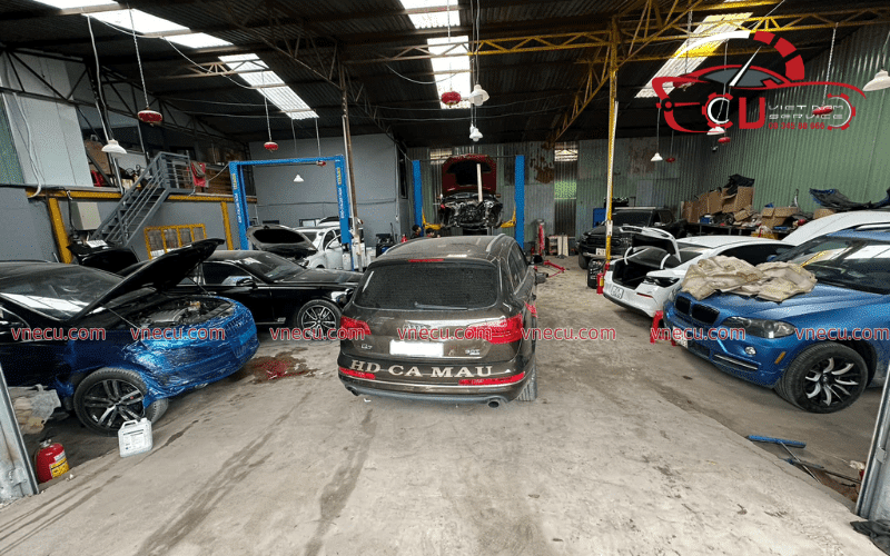 Chi tiết về xưởng cung cấp dịch vụ bảo dưỡng sửa chữa Isuzu VES Workshop