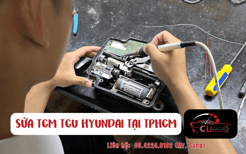 VES WORKSHOP - CHUYÊN GIA SỬA TCM TCU HYUDAI TẠI TPHCM 3 Kiểm tra, chẩn đoán lỗi TCM TCU Hyundai bằng máy móc chuyên dụng