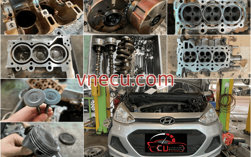 ĐẠI TU ĐỘNG CƠ XE HYUNDAI