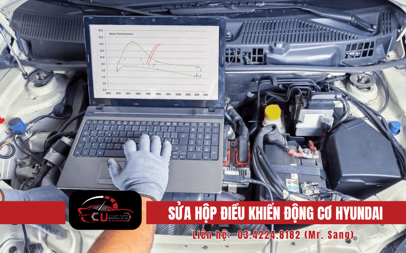 Sửa chữa hoặc thay thế linh kiện hộp ECU Hyundai