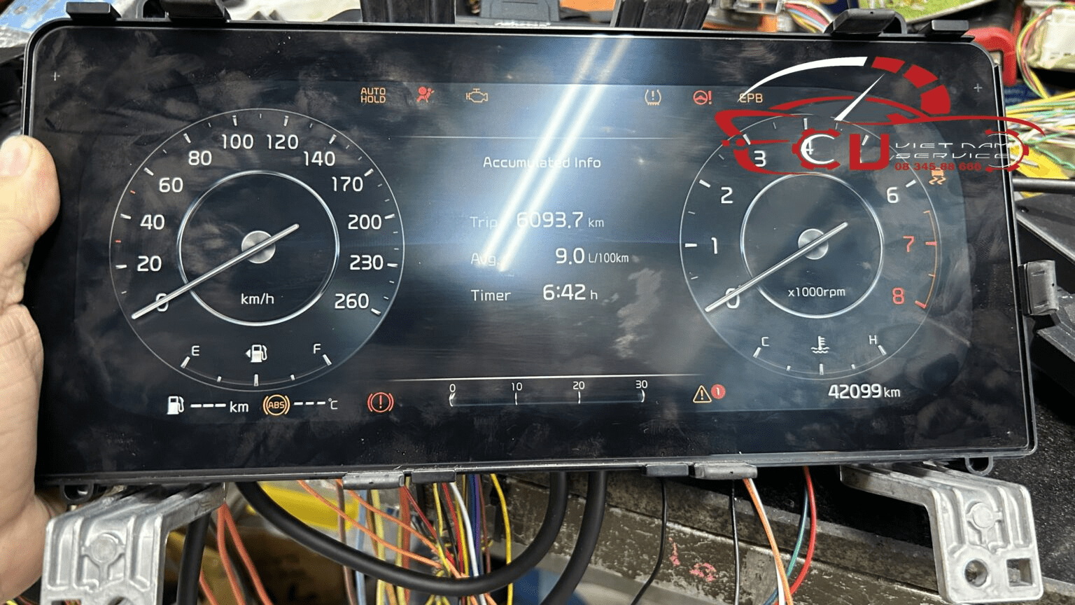 Trung tâm sửa lỗi đồng hồ taplo IPC Chevrolet HCM