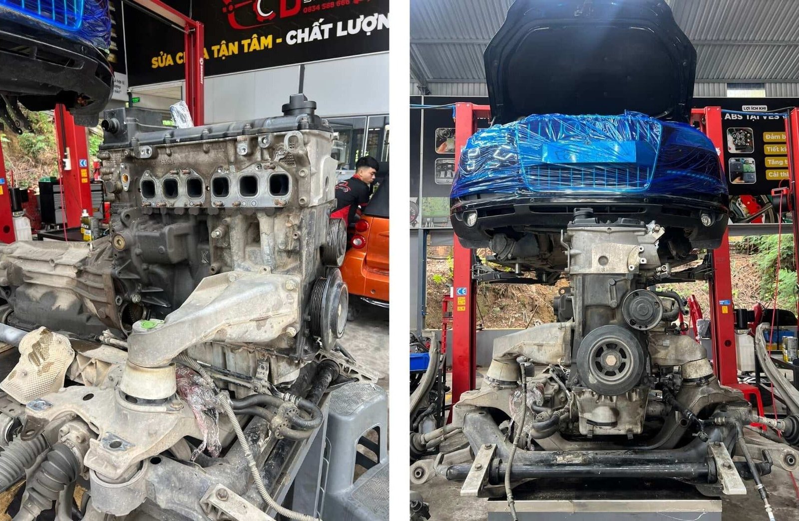 Đại tu động cơ Audi Q7 3.6L FSI tại TP.HCM