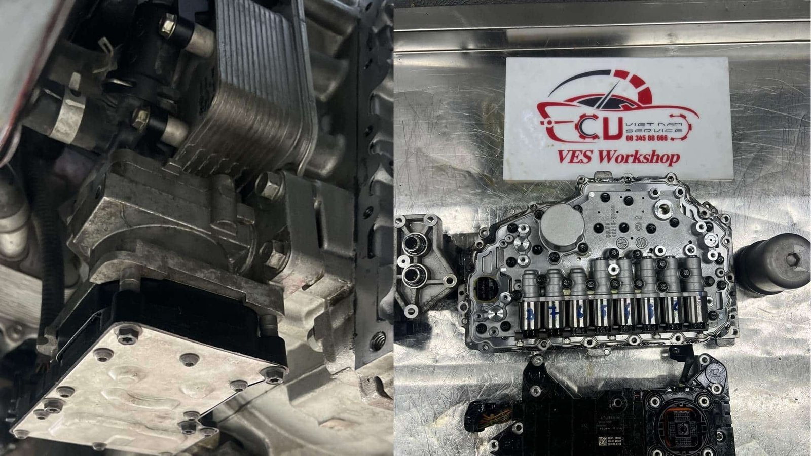 SỬA LỖI HỘP SỐ D8LF1 KIA SORENTO MẤT SỐ TIẾN-LÙI-GIẬT SỐ 4 Lắp ráp và kiểm tra lại