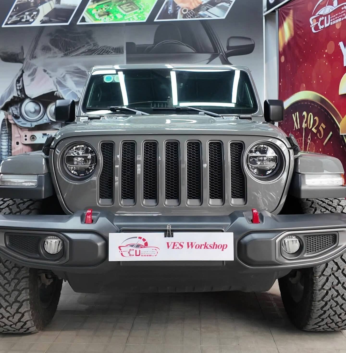 SỬA CHỮA HỘP ĐỘNG CƠ ECU-ECM JEEP WRANGLER