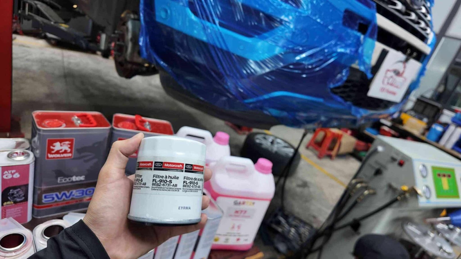 Quy trình đặt lịch và nhận xe tại VES Workshop