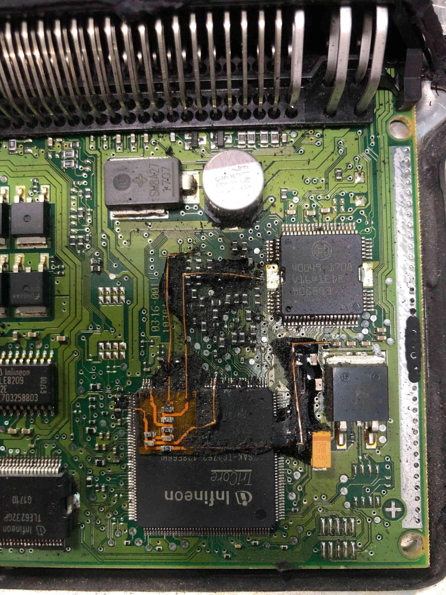 Ghi Chú Lịch Sử Sửa Chữa, Thay Thế Liên Quan Đến ECU