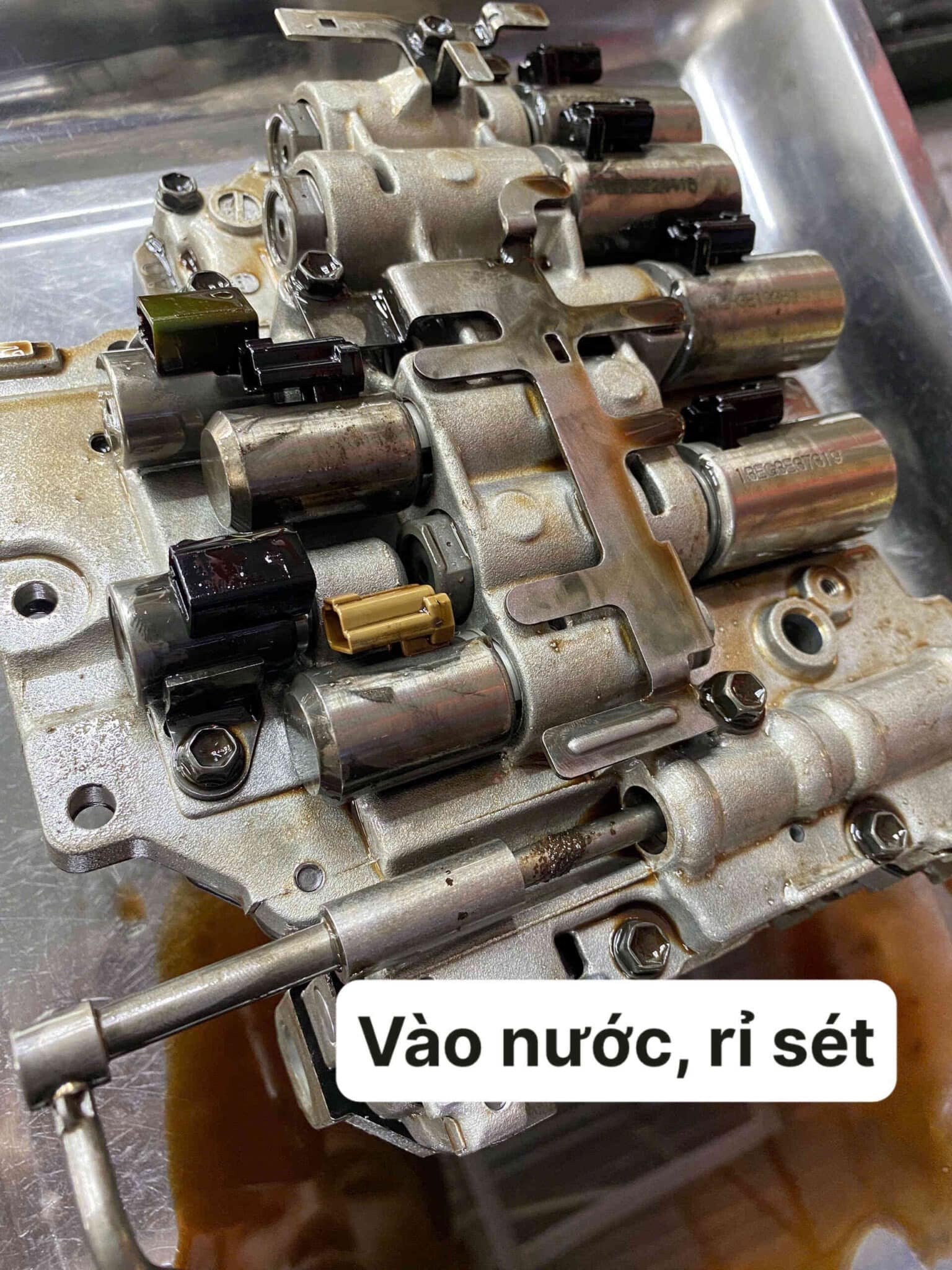 Lỗi phần mềm điều khiển hộp số