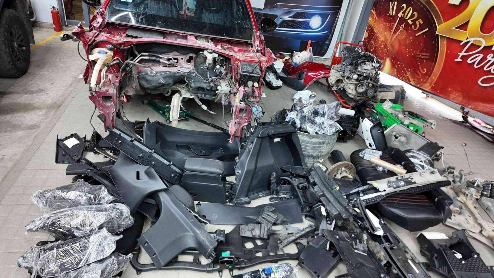 Các bộ phận dễ hư hỏng sau va chạm Các bộ phận dễ hư hỏng sau va chạm