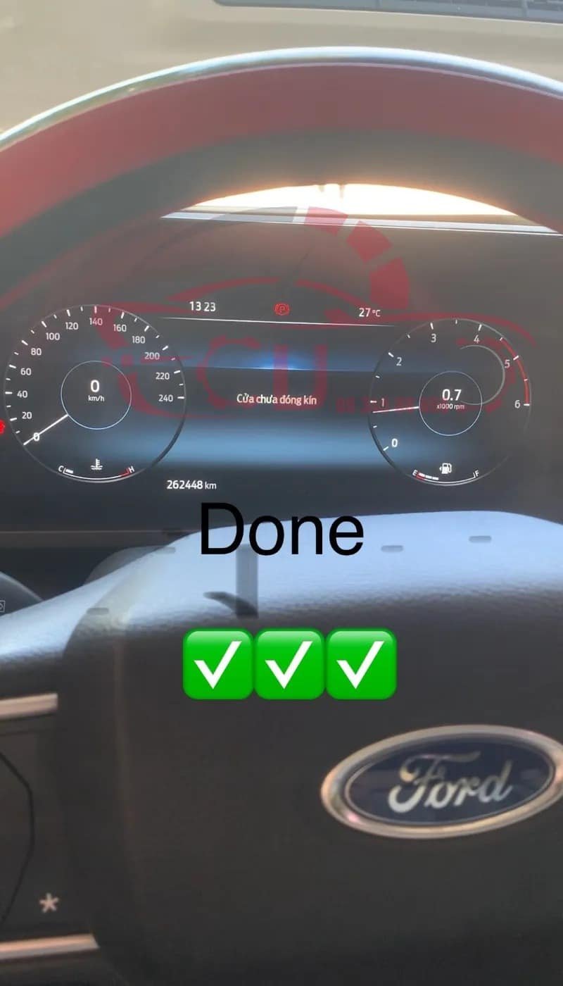 SỬA CHỮA LỖI KHÍ THẢI ADBLUE SCR DPF EGR XE FORD TRANSIT EURO 6 BẢO HÀNH TRỌN ĐỜI